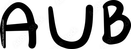math set theory symbols handwritten