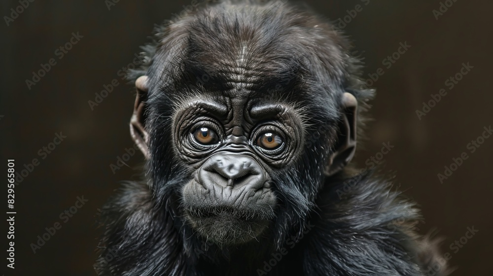 Obraz premium A gorilla baby