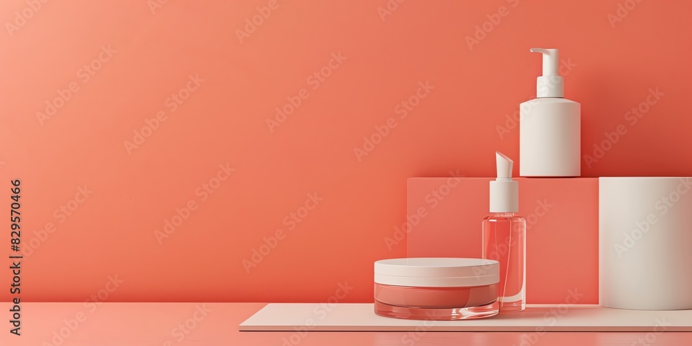 cosmetology, face care product, minimalism, photo of stock, place of the text pastel color, mockup template cosmetology, face care product, minimalism, photo of stock, place of the text pastel color, mockup template