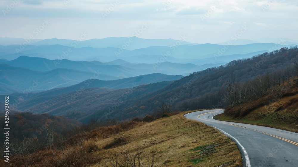 Breathtaking mountain road trip, Winding path through majestic scenery. Lush greenery, towering mountains, and a clear blue sky. Breathtaking mountain road trip, Winding path through majestic scenery. Lush greenery, towering mountains, and a clear blue sky.