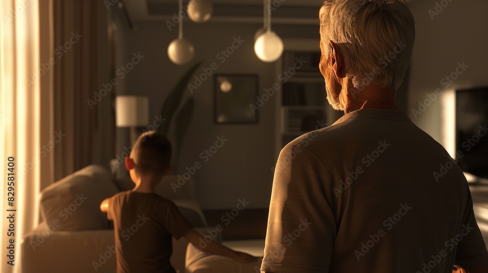 Happy Father's Day 8K Transparent Photorealistic Background

