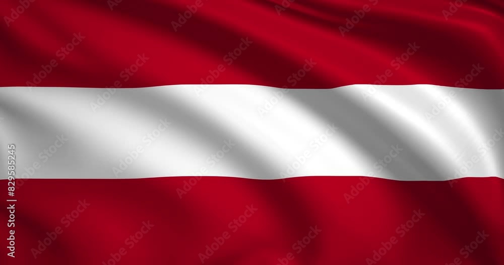 flag of Austria. Austria flag background. 4k 60FPS flag of Austria. Austria flag background. 4k 60FPS