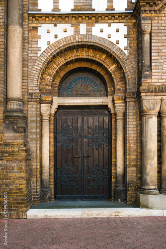 Novi Sad Synagogue, cultural monument of exceptional importance and heritage of Serbia.