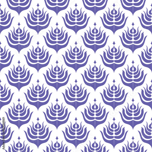 seamless pattern with flowers