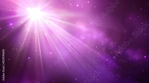 purple spot light gradient bright background. Generative AI. © tfk