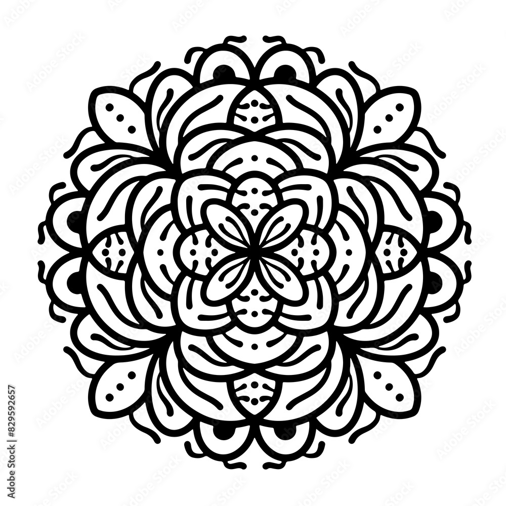 Mandala Silhouettes Mandala Silhouettes