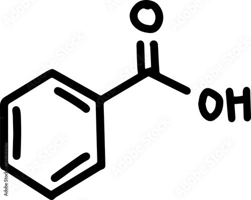 benzoic acid cyclic compounds with common names photo