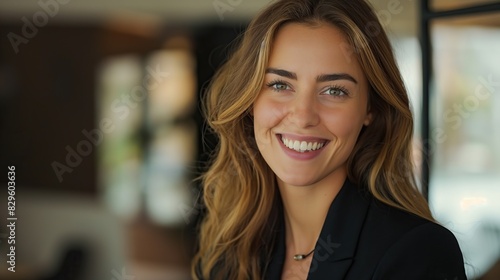 portrait of a smiling businesswoman Free Download portrait of a smiling businesswoman - GFXLoad