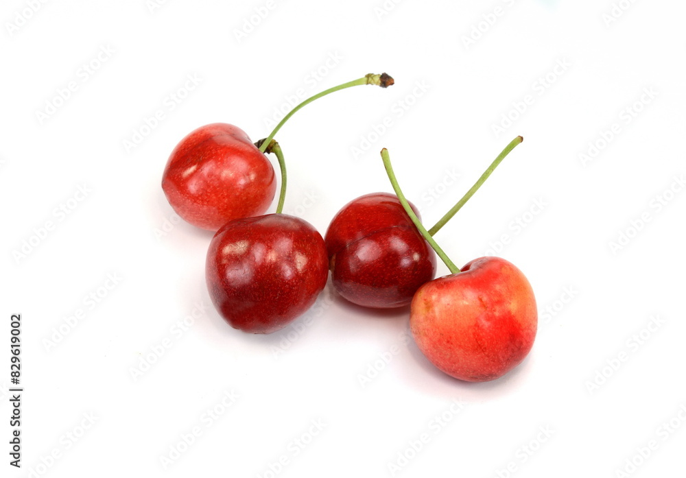 Cherry isolated on white background Cherry isolated on white background