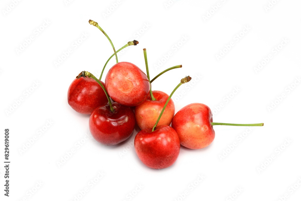 Cherry isolated on white background Cherry isolated on white background