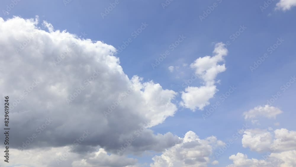Timelapse of blue sky with clouds Timelapse of blue sky with clouds