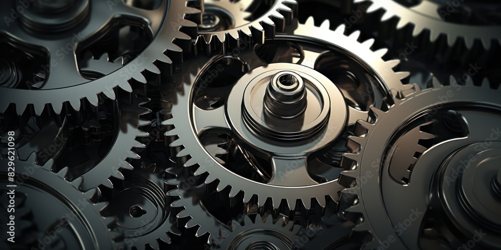 silver tone engine gear industrial background silver tone engine gear industrial background