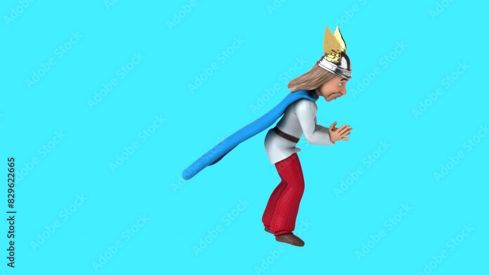 Fun 3D cartoon gaul clapping (with alpha channel) Fun 3D cartoon gaul clapping (with alpha channel)