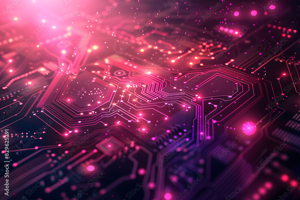 Digital technology banner background Digital technology banner background