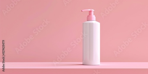 cosmetology, face care product, minimalism, photo of stock, place of the text