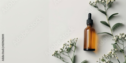 cosmetology, face care product, minimalism, photo of stock, place of the text