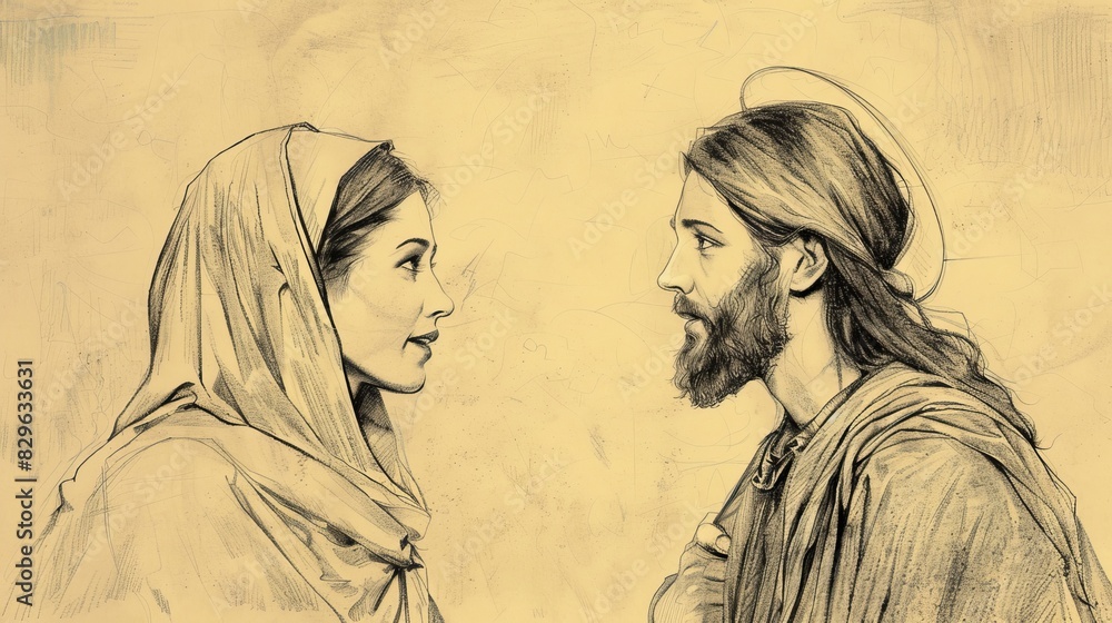 Biblical Illustration: Jesus' Resurrection, Appearance to Mary ...