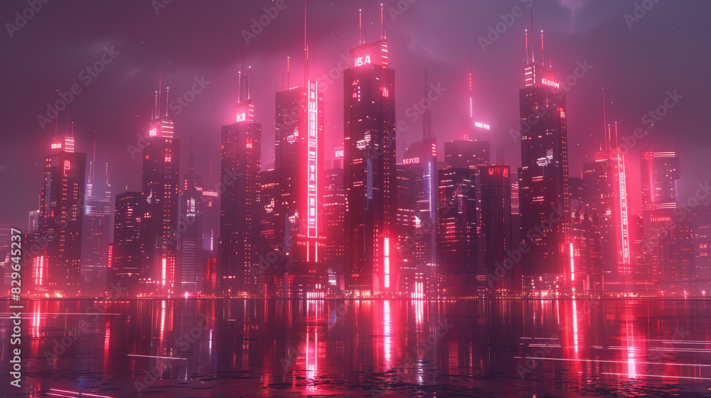 A Futuristic Cityscape