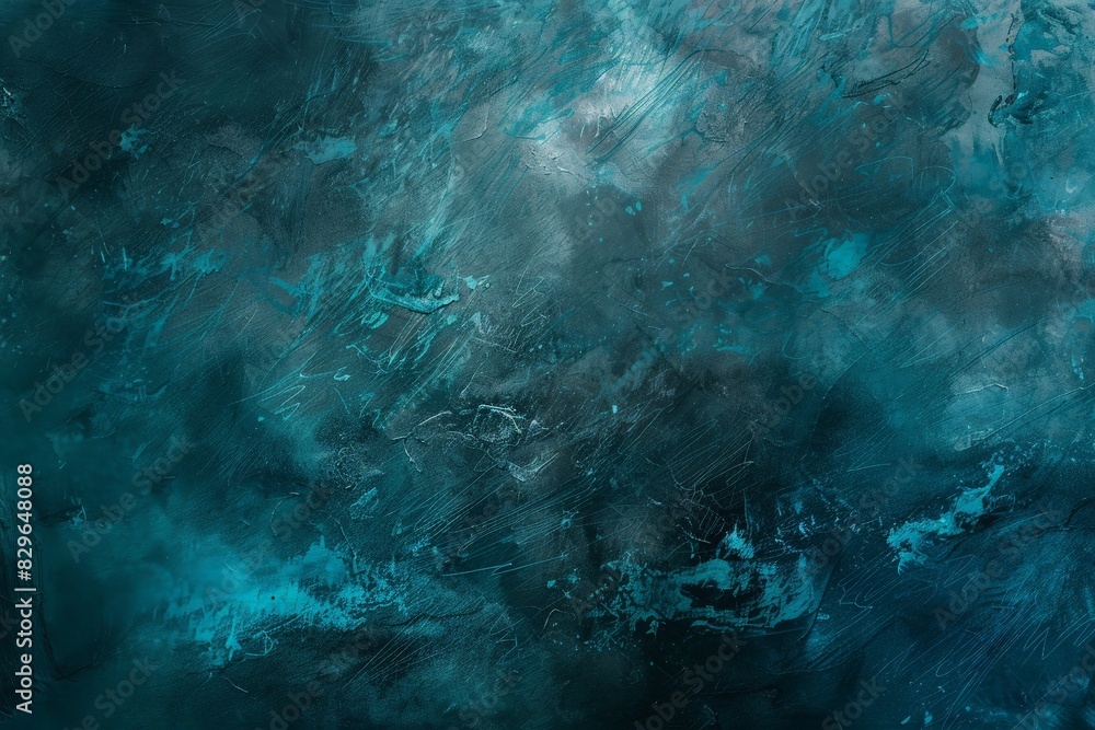 Obraz premium Dark blue canvas grungy background or texture - Generative Ai. Beautiful simple AI generated image in 4K, unique.