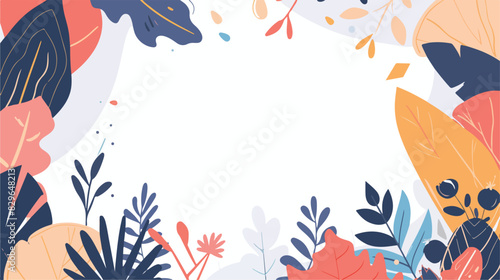 Assortment of diverse shapes for website header or fo