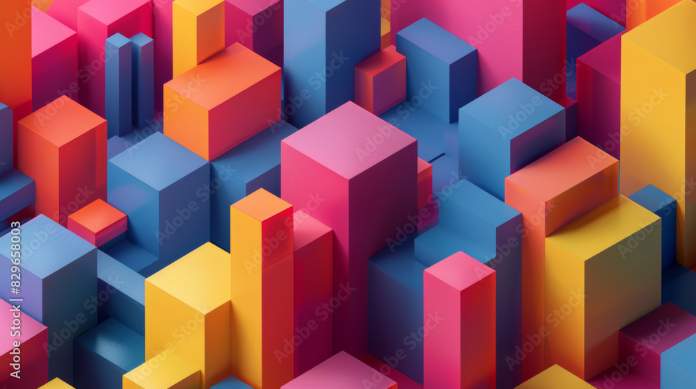 abstract colorful background with cubes abstract colorful background with cubes