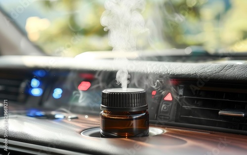 Aromatherapy on the go. Enhance your driving experience with the new car diffuser.