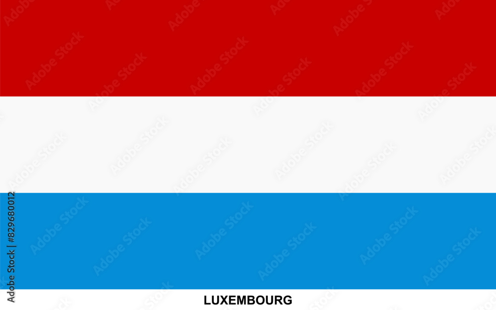 Flag of LUXEMBOURG, LUXEMBOURG national flag Flag of LUXEMBOURG, LUXEMBOURG national flag