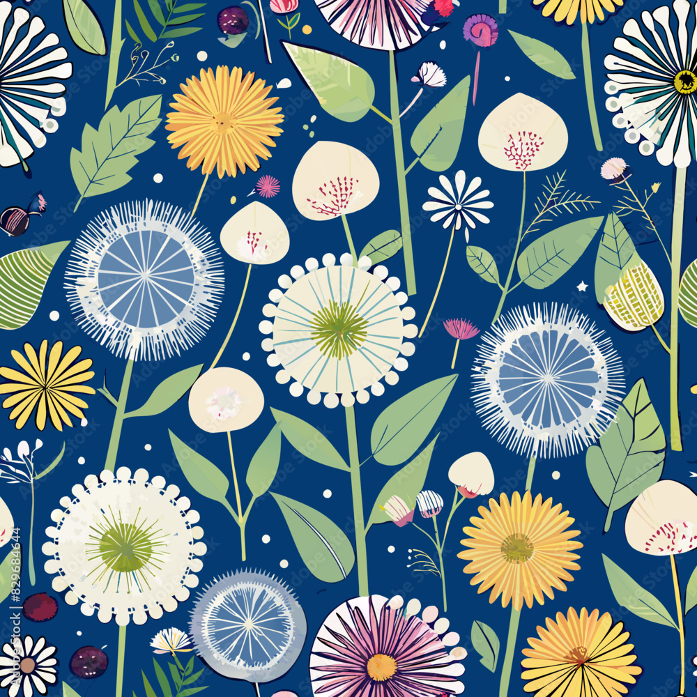 seamless floral pattern seamless floral pattern