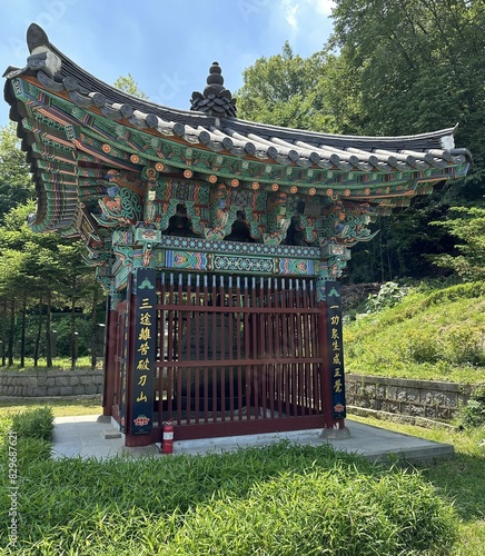 pavilion in garden