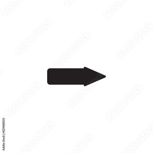 Arrow right icon vector illustration