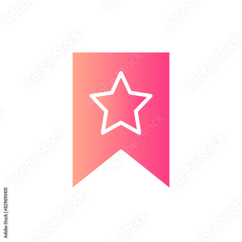 bookmark gradient icon