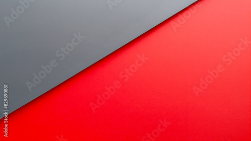 Red and grey background paper texture banner