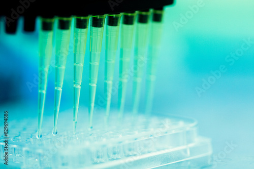 Production line pharmaceutical industry. Manufacturing of drugs and medications, pharmaceuticals. Technician, scientist works in a scientific laboratory	