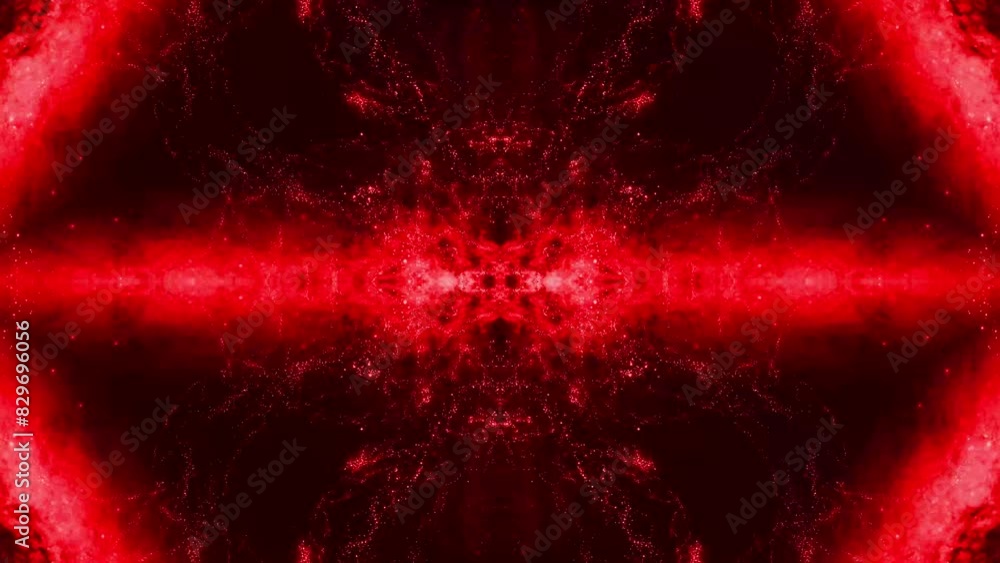 Abstract symmetrical composition. Looped bg for show or events, exhibitions, festivals or concerts, music videos.