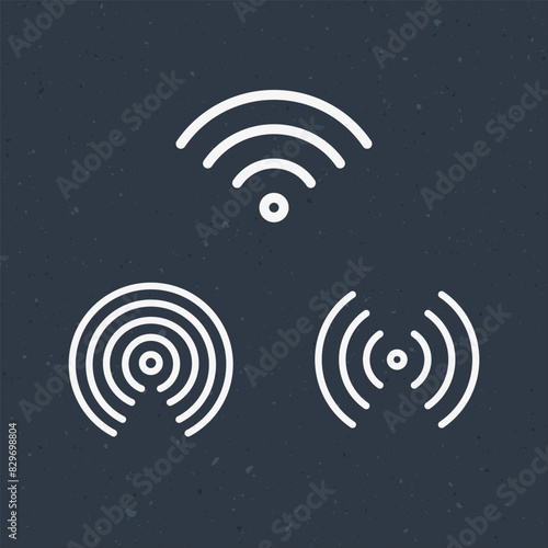wifi sound signal connectio...
