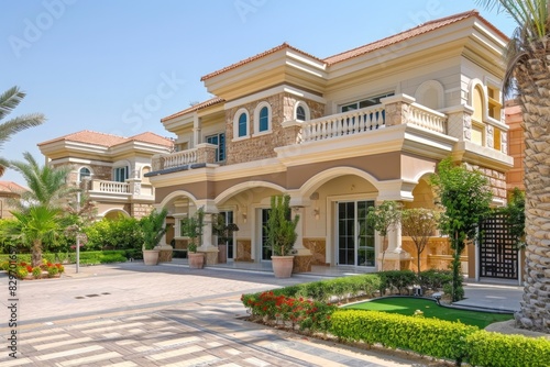 Villas in Al Barsha, Dubai: Residential Properties in the Emirates © AIGen