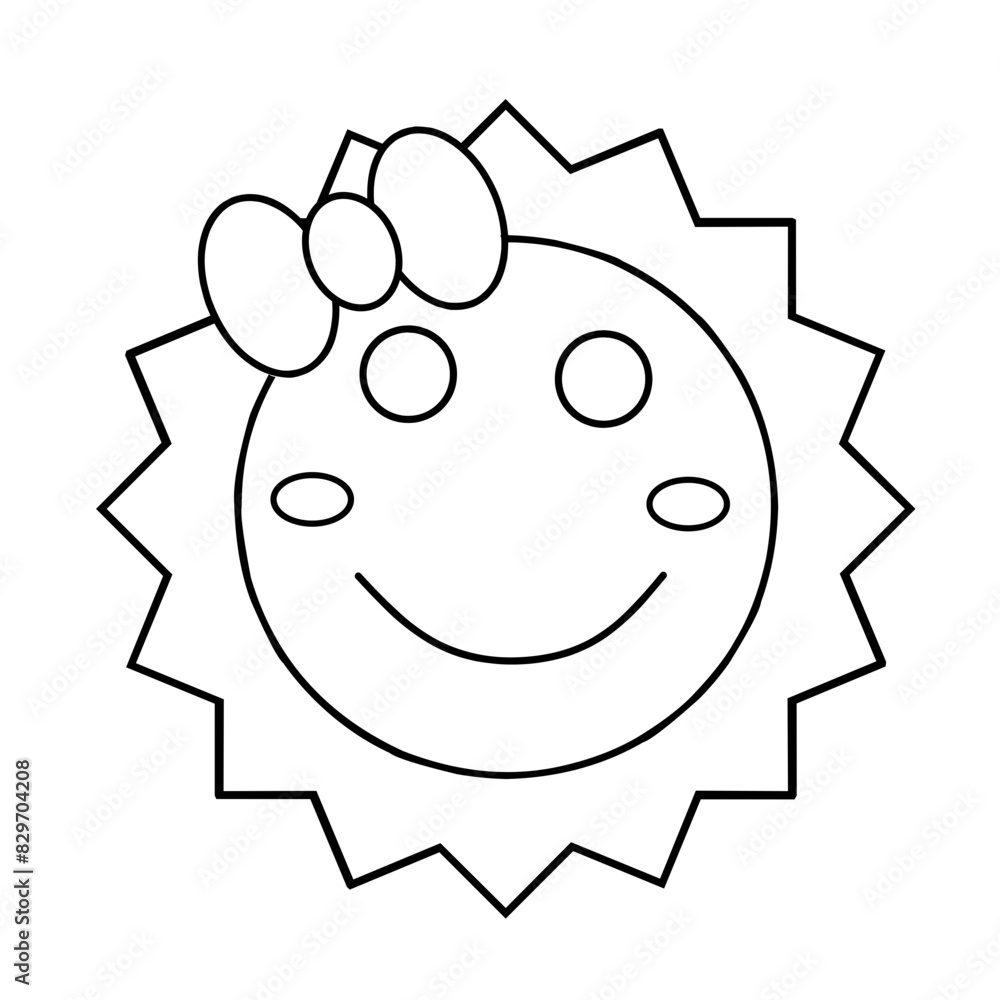Cute sun sketch Cute sun sketch