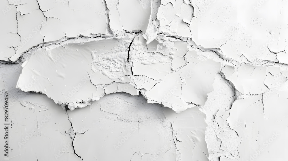 Obraz premium White plastered background.. Generative AI.