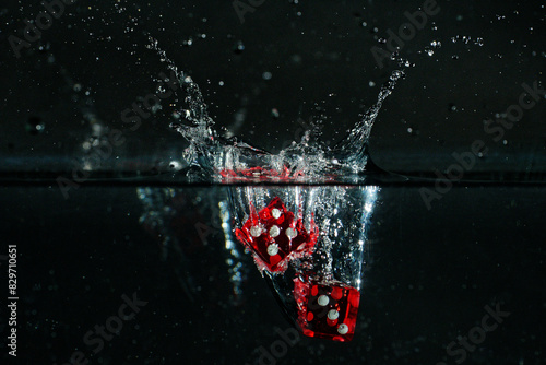 Dès qui plongent dans l'eau