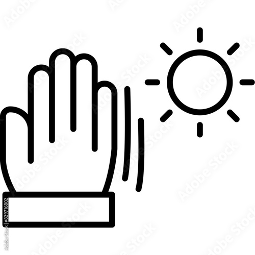 Skin Protection Icon