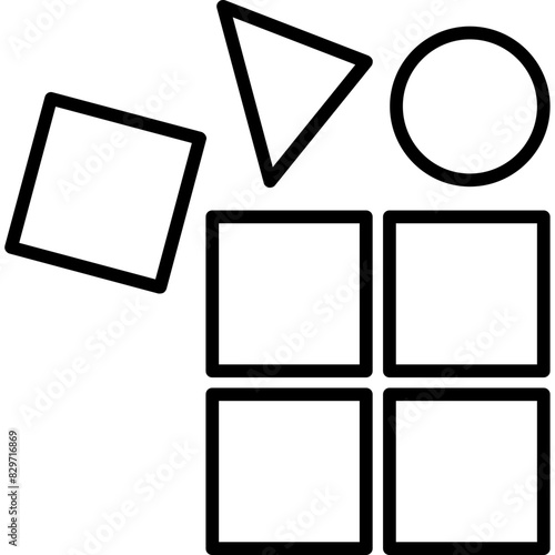 Unorganized Icon