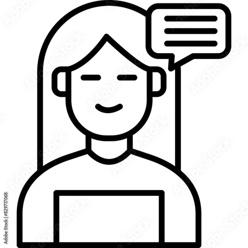 Talkative Icon