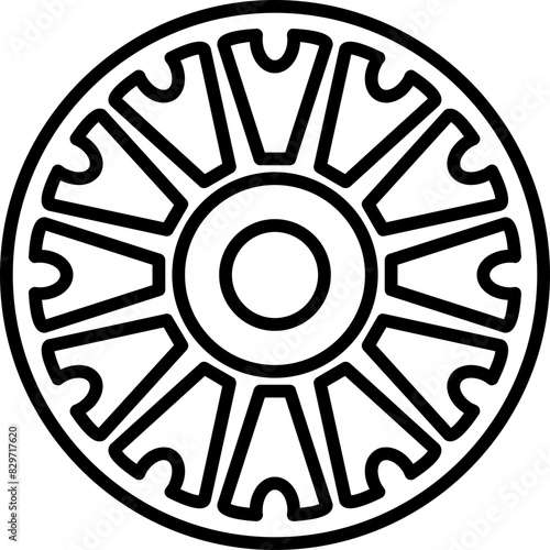 Centric Diatom Icon