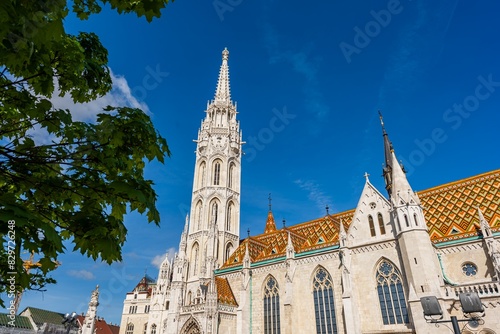 Matthias church in Buda Castle district, Budapest, Hungary. photo