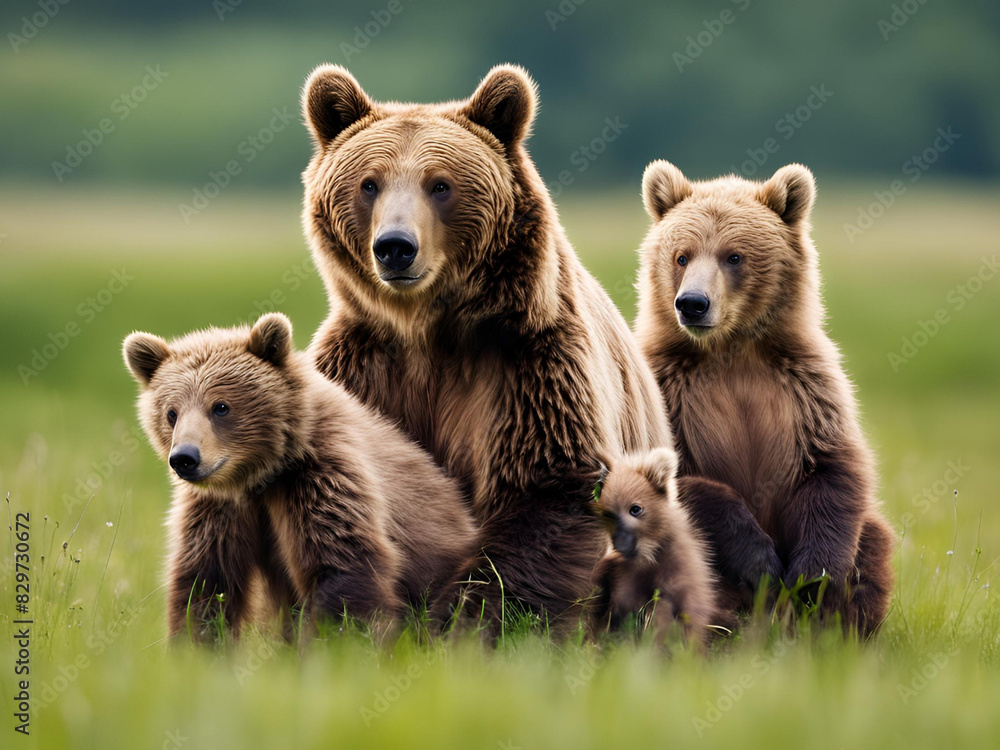 brown bear in the forest brown bear in the forest