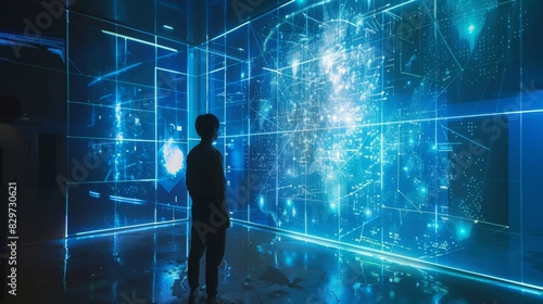 A group of scientists is working tirelessly to create sophisticated weather prediction models using large volumes of data.