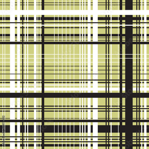 Seamless vector decorative pattern. Textile design in a cage. Background for printing, decor, interior, needlework, covers, fabrics, paper, wallpapers and other materials