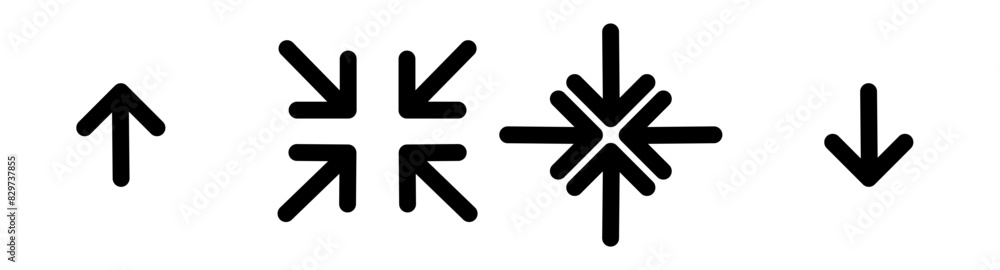 minimize icon rally compact size small scale arrows icons . shrink icon resize in arrows vector minimize icon rally compact size small scale arrows icons . shrink icon resize in arrows vector