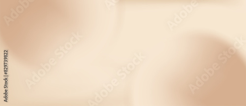 Beige gradient background. Abstract nude sphere bg. Soft brown circular minimal color gradation with ball illustration. Modern 3d blur cream wallpaper. Neutral warm geometric backdrop texture