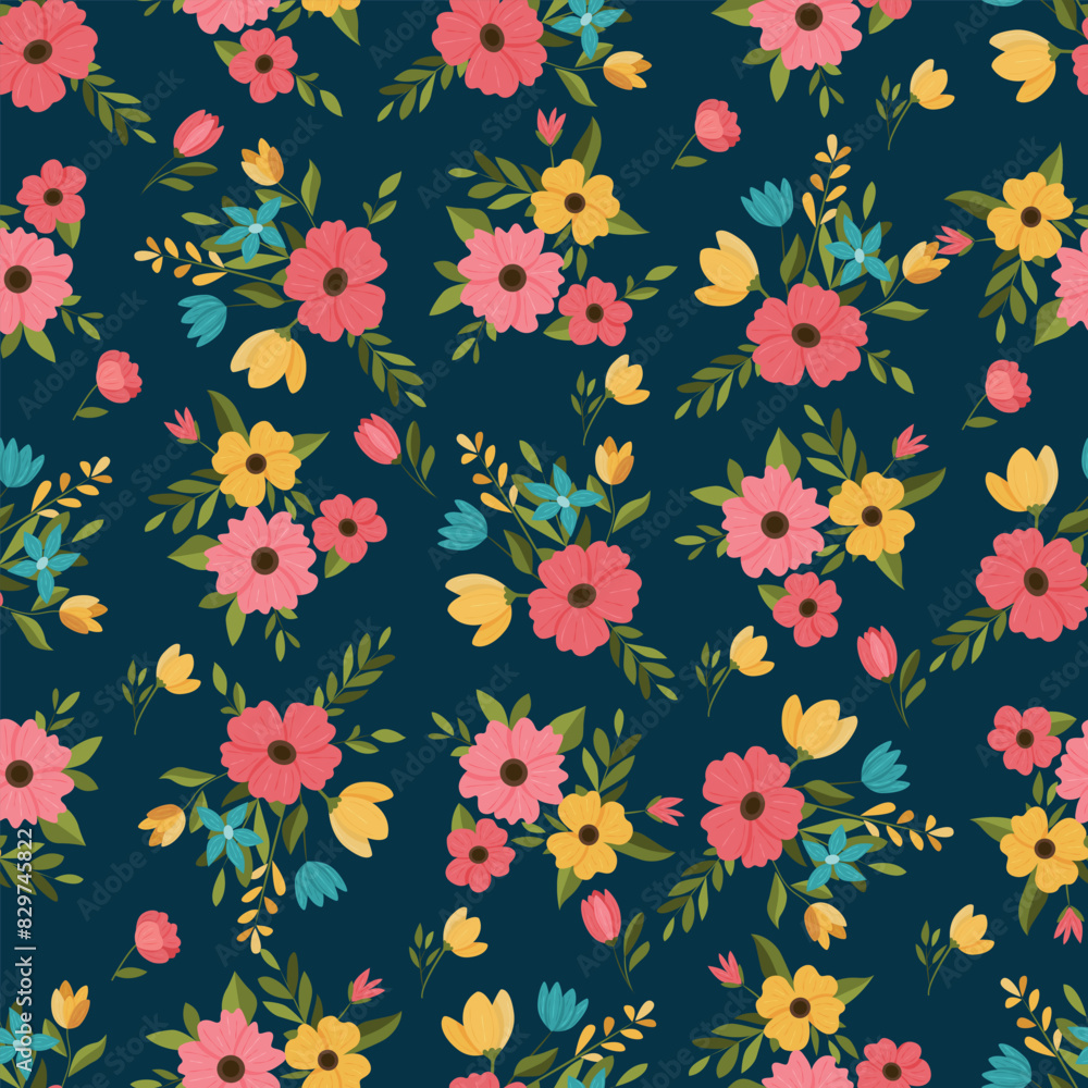 Floral seamless pattern Floral seamless pattern